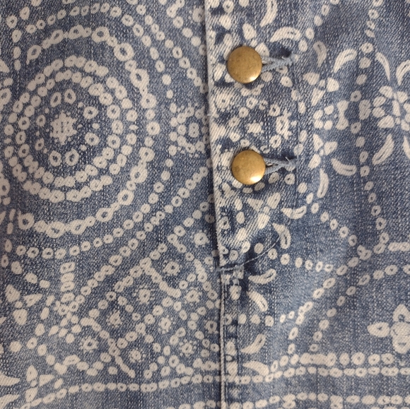 Free people denim mini skirt - Picture 4 of 4